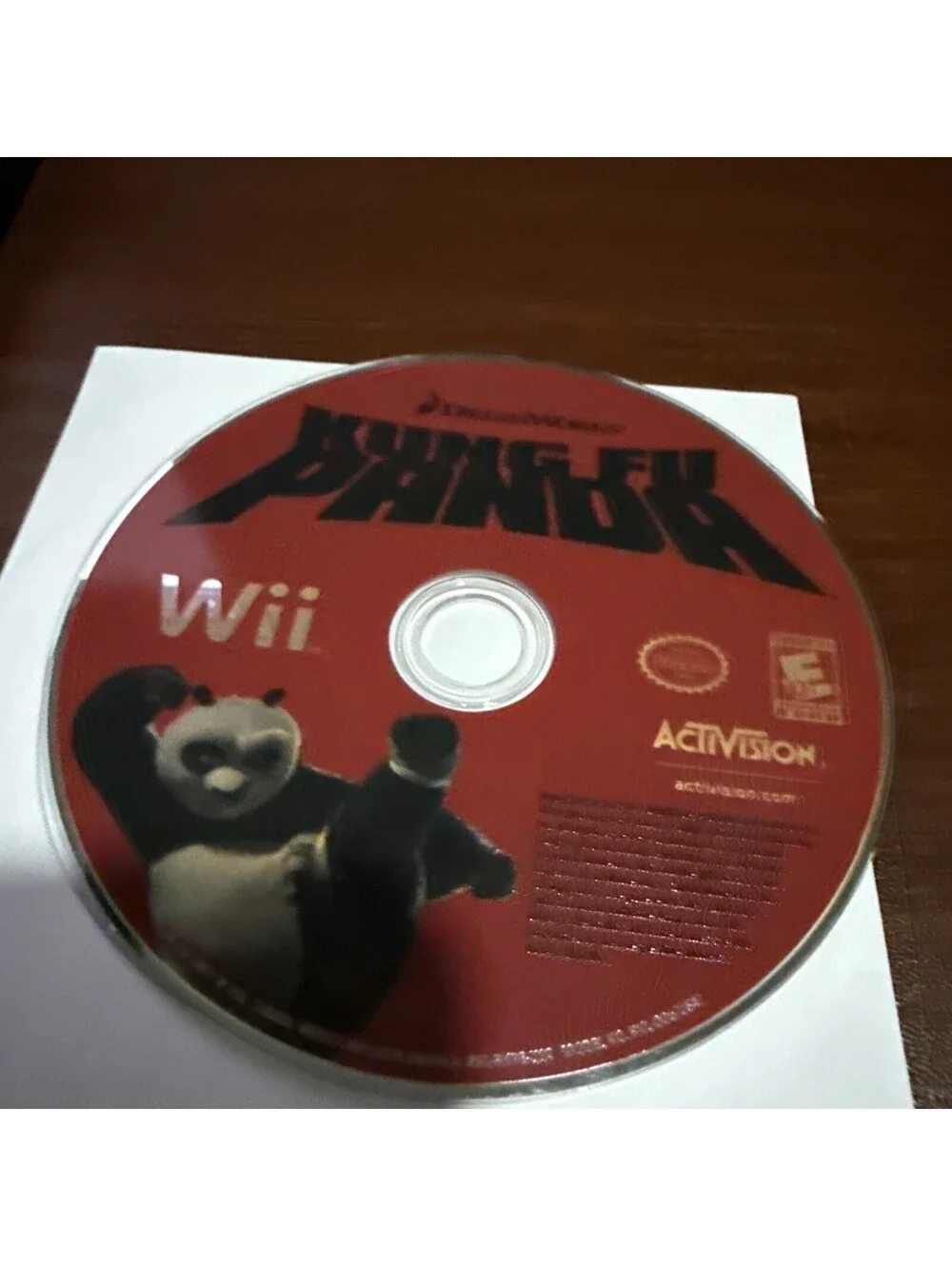 Kung Fu Panda (Nintendo Wii, 2008) DISC ONLY